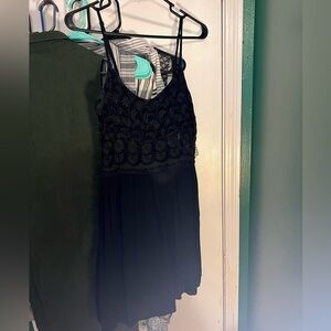 Top Shop Lace Daisy Corset Back Festival Dress